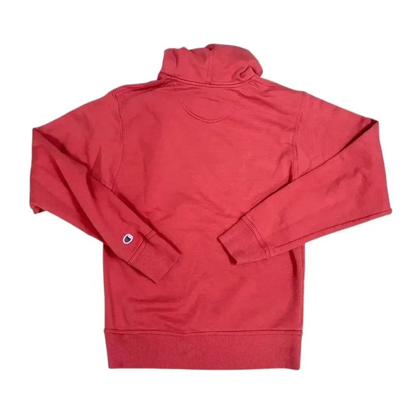 Champion mensRed Pullover Hoodie Gold Logo Size S Mens - Picture 6 of 11